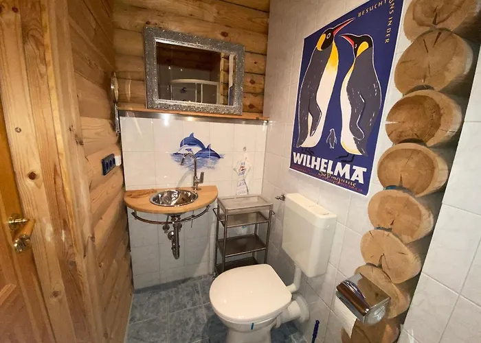 Casa de Férias Blockhaus Rennsteig Neuhaus am Rennweg